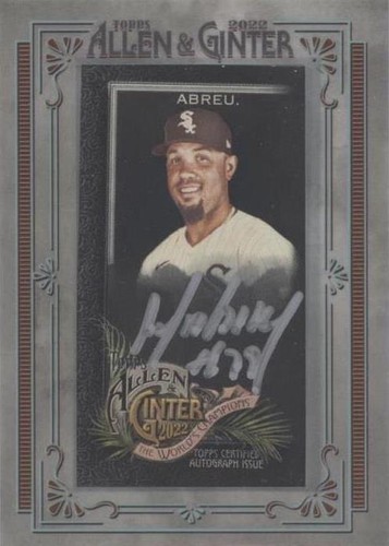 2022 Topps Allen & Ginter X - José Abreu #MA-JAB