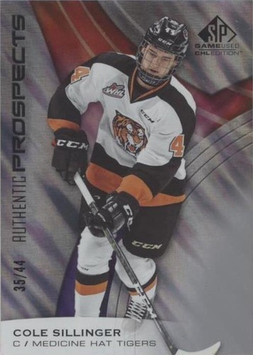 2019-20 Upper Deck SP Game Used CHL Edition - Cole Sillinger #34