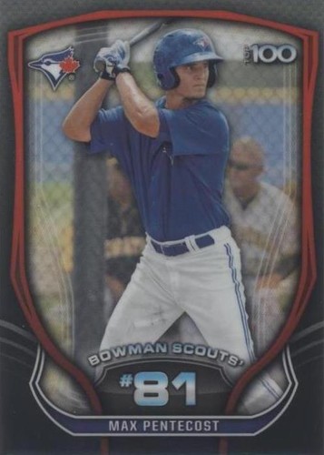 2015 Bowman - Max Pentecost #BTP-81