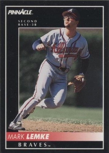 1992 Pinnacle - Mark Lemke #426
