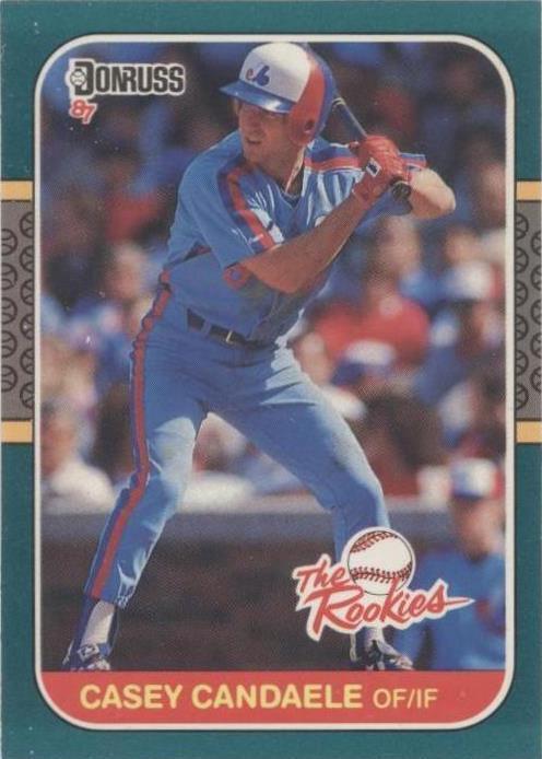 1987 Donruss The Rookies - Casey Candaele #33