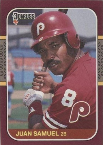 1987 Donruss Opening Day - Juan Samuel #156