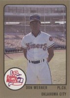 1988 ProCards Minor League - Don Werner #37