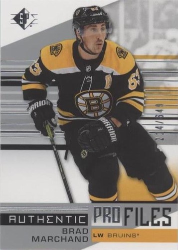 2019-20 SP - Brad Marchand #AP-BM
