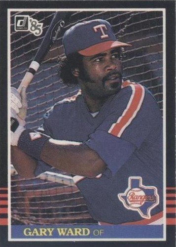 1985 Donruss - Gary Ward #342