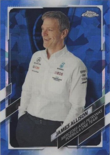 2021 Topps Chrome Sapphire Edition Formula 1 - James Allison #80