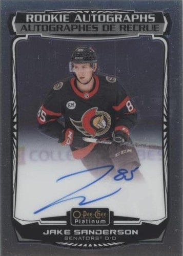 2022-23 O-Pee-Chee Platinum - Jake Sanderson #R-JS