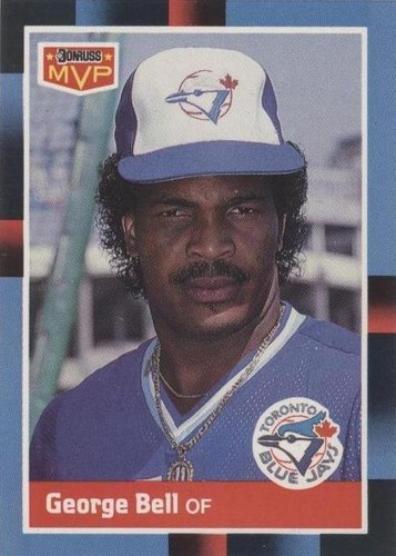 1988 Leaf Canadian - George Bell #214