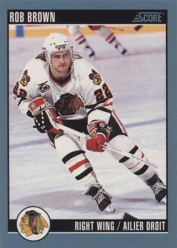 1992-93 Score Canadian - Rob Brown #244