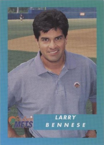 1995 Publix Super Market St. Lucie Mets - Larry Bennese #3