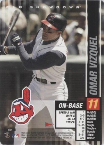 2002 MLB Showdown Pennant Run - Omar Vizquel #032