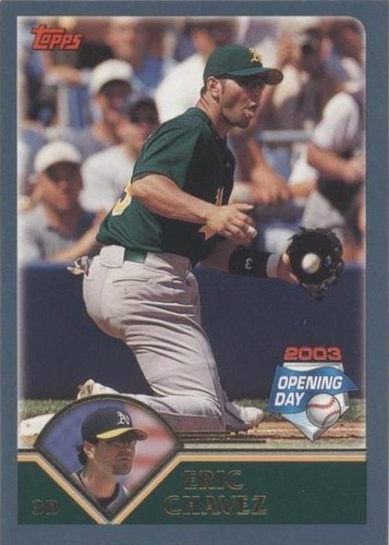 2003 Topps Opening Day - Eric Chavez #46