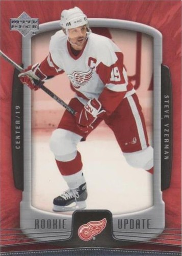 2005-06 Upper Deck Rookie Update - Steve Yzerman #33