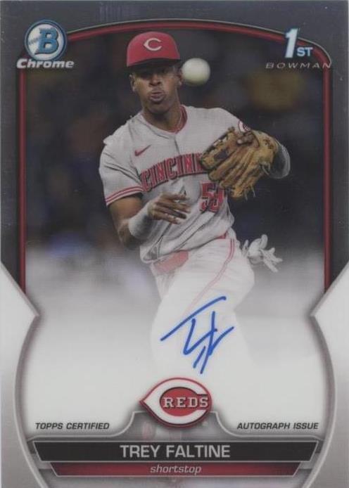 2023 Bowman Chrome - Trey Faltine #CPA-TF
