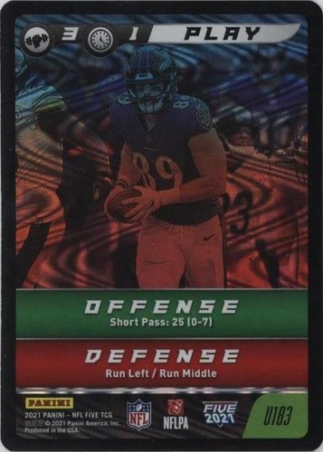 2021 Panini NFL Five TCG Mark Andrews #U183