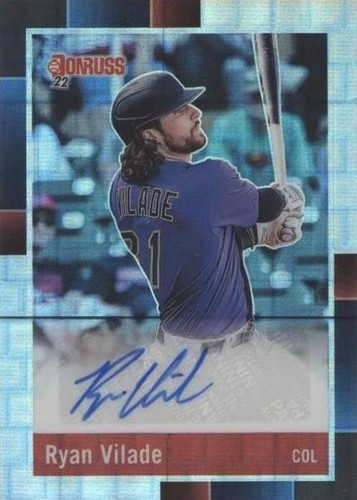 2022 Panini Donruss Optic - Ryan Vilade #R88S-RV