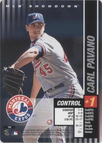 2002 MLB Showdown Trading Deadline - Carl Pavano #100