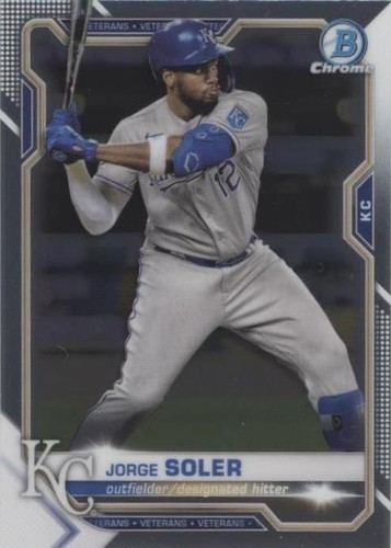 2021 Bowman Chrome - Jorge Soler #47