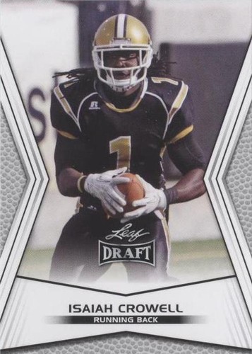 2014 Leaf Draft Isaiah Crowell #70
