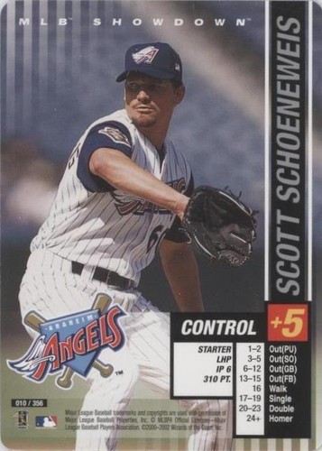 2002 MLB Showdown - Scott Schoeneweis #010