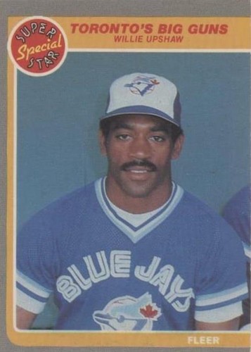 1985 Fleer - Willie Upshaw #635