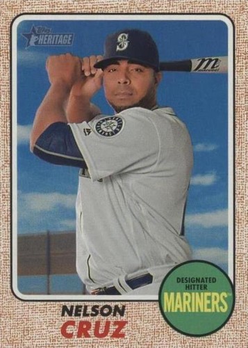 2017 Topps Heritage - Nelson Cruz #274