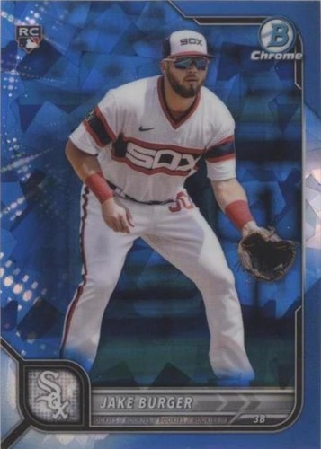 2022 Bowman Chrome Sapphire Edition - Jake Burger #47