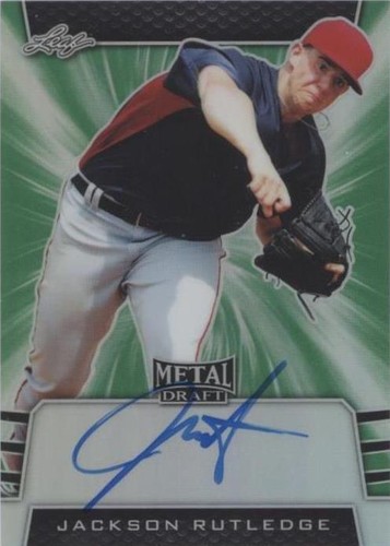 2019 Leaf Metal Draft - Jackson Rutledge #BA-JR2