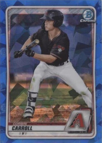 2020 Bowman Chrome Draft Sapphire Edition - Corbin Carroll #BD-114