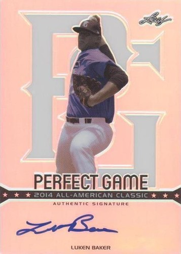 2014 Leaf Metal Draft - Luken Baker #PGM-LB1