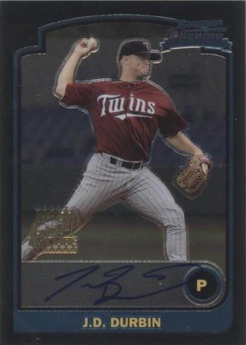 2003 Bowman Chrome - J.D. Durbin #339