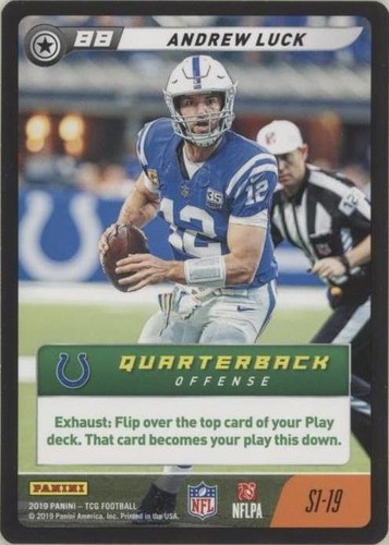2019 Panini NFL Five TCG Andrew Luck #S1-19