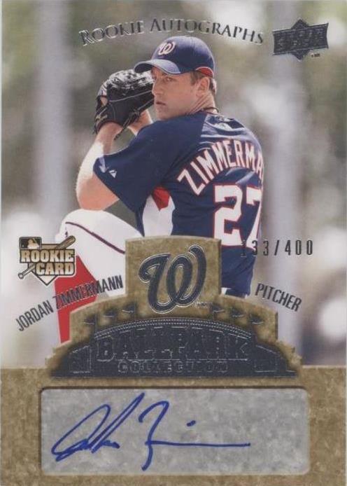 Colección Upper Deck Ballpark 2009 - Jordan Zimmermann #86