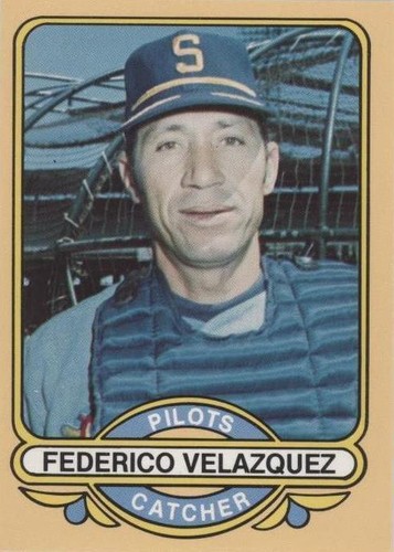 1982 Renata Galasso 1969 Seattle Pilots - Freddie Velazquez #24