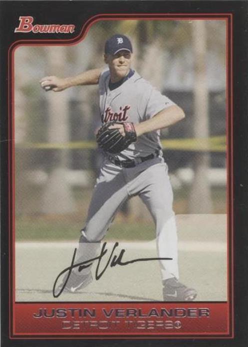 Bowman 2006 - Justin Verlander #34