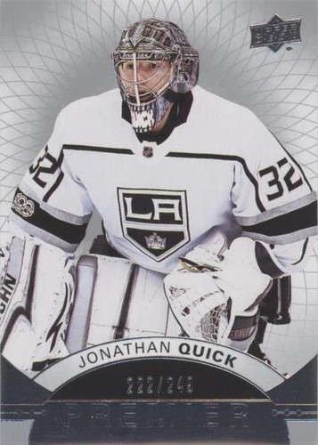 2017-18 Upper Deck Premier - Jonathan Quick #28