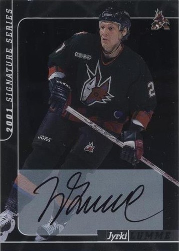 2000-01 In the Game Be A Player Signature Series - Jyrki Lumme #104