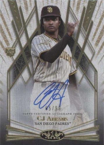 2022 Topps Tier One - C.J. Abrams #BOA-CJA