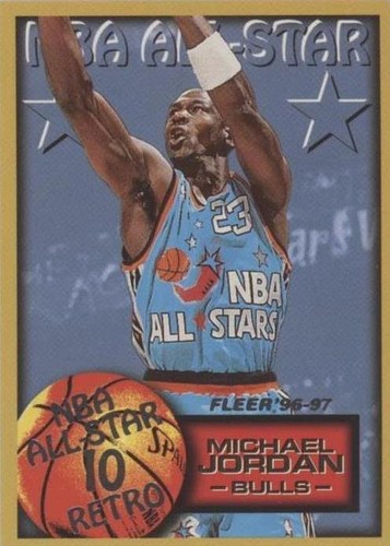 1996-97 Topps Chrome #139 Michael Jordan Graded 7 | eBay
