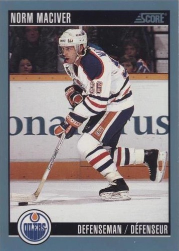 1992-93 Score Canadian - Norm Maciver #349