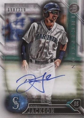 2016 Bowman Inception - Drew Jackson #IBPA-DJ