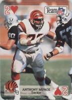 1992 Sport Decks Team NFL Star Cards Playing Cards Anthony Munoz #2H
