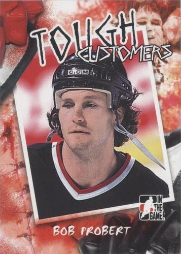 2005 In the Game Enforcers - Bob Probert #TC-BP