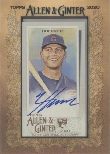 2020 Topps Allen & Ginter's - Nico Hoerner #MA-NH