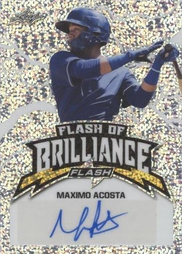2020 Leaf Flash - Maximo Acosta #FB-MA2