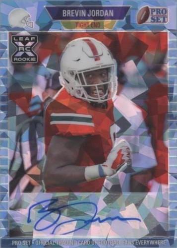 2021 Leaf Pro Set Metal Brevin Jordan #PA-BJ1