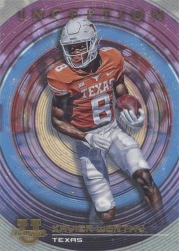 2022-23 Bowman Inception University Xavier Worthy #16