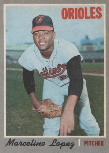 1970 O-Pee-Chee - Marcelino Lopez #344