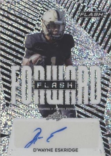 2021 Leaf Flash D'Wayne Eskridge #FF-DWE
