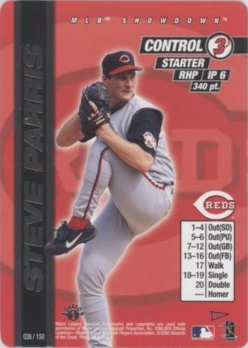 2000 MLB Showdown Pennant Run - Steve Parris #038